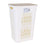 Cesto para la Ropa Sucia Inde Bella Blanco 60 L 40,5 x 33 x 59 cm (5 Unidades)