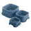 Comedero para Mascotas Tontarelli Pet (21,5 x 21,5 x 9,4 cm)