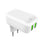 Cargador de Batería Celly TC2USBLEDWH Blanco