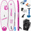 Tabla de Paddle Surf Hinchable con Accesorios Element  All Round Cressi-Sub 9,2" Blanco Transparente Blanco/Rosa