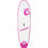 Tabla de Paddle Surf Hinchable con Accesorios Element  All Round Cressi-Sub 9,2" Blanco Transparente Blanco/Rosa