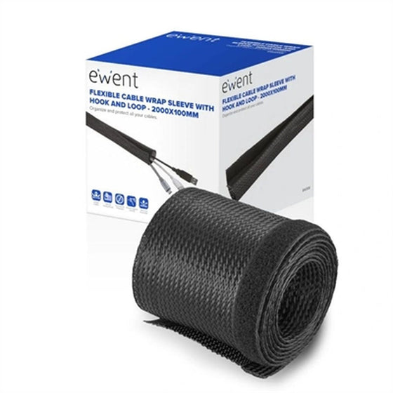 Manguito Ewent ew1558 2 m Negro