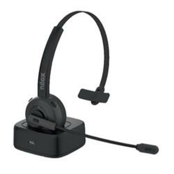 Auriculares con Micrófono Nilox NXAUB001 Negro