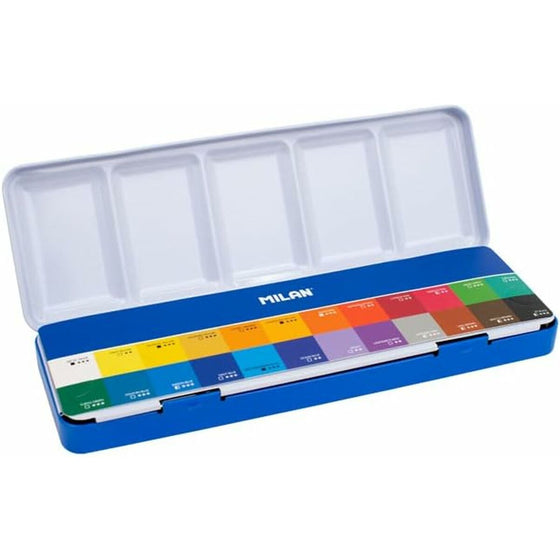 Set de Pinturas Acuarela Milan Godet Estuche metálico