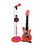 Set musical Lady Bug 2675 Rojo