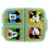Fiambrera de Compartimentos Mickey Mouse Fun-Tastic 19,5 x 16,5 x 6,7 cm Polipropileno