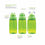 Botella de Agua Laken OBY Jungle Verde Verde limón (0,45 L)