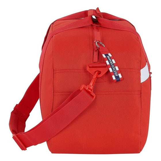Bolsa de Deporte Atlético Madrid Rojo Blanco (50 x 26 x 20 cm)