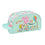 Neceser Escolar Peppa Pig Cosy corner Azul claro (26 x 16 x 9 cm)