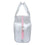 Neceser Escolar Benetton Silver Acolchado Plateado 31 x 14 x 19 cm