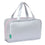 Neceser Escolar Benetton Silver Acolchado Plateado 31 x 14 x 19 cm