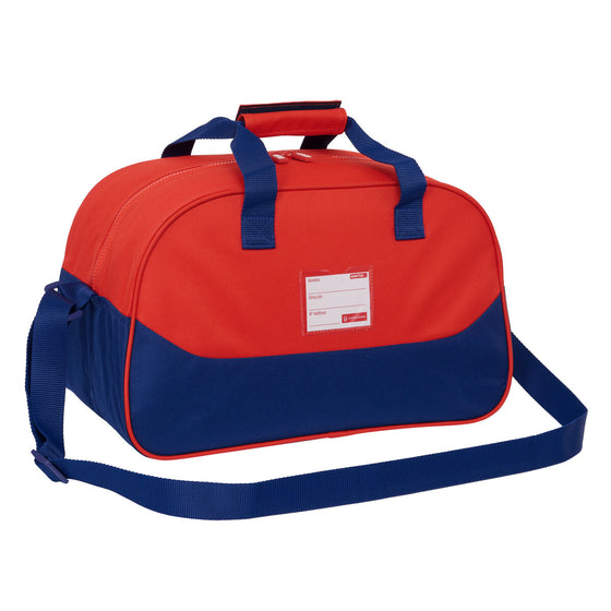 Bolsa de Deporte Atlético Madrid Azul Rojo 40 x 24 x 23 cm