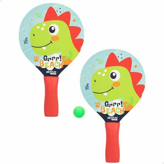 Palas de Playa con Pelota Aktive Grrr! Beach Madera