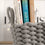 Cesta Decorativa Vinthera Moa Algodón Gris 35 x 25 x 13 cm