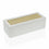 Caja-Joyero Versa Rectangular Blanco (10 x 8 x 26 cm)
