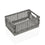 Caja plegable Versa Gris Polipropileno 25 x 10 x 16,5 cm