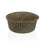 Cesta Decorativa Versa Negro Algas marinas Ø 28 cm