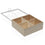 Caja para Infusiones Versa Árbol Metal Madera MDF 16,5 x 16,5 x 6 cm