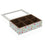 Caja para Infusiones Versa Flandes Madera 17 x 7 x 24 cm