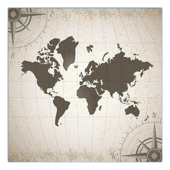 Mascarilla Higiénica de Tela Reutilizable Maps Infantil