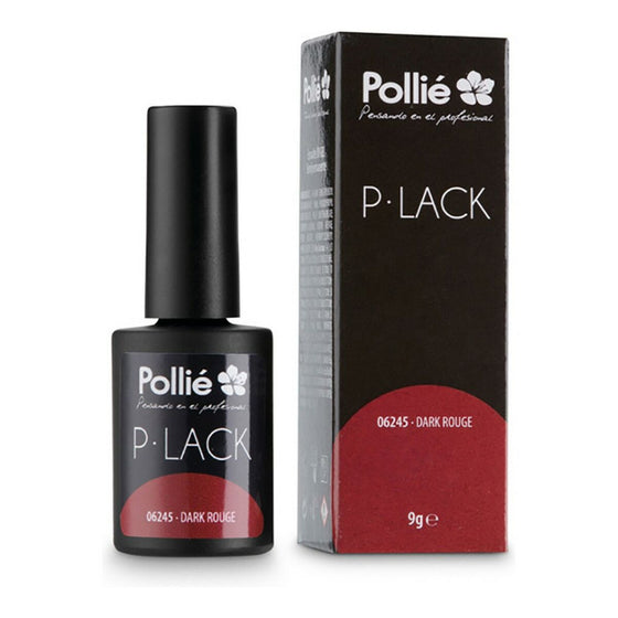 Pintaúñas Semipermanente P-Lack Eurostil DARK ROUGE Dark Rouge (9 gr)