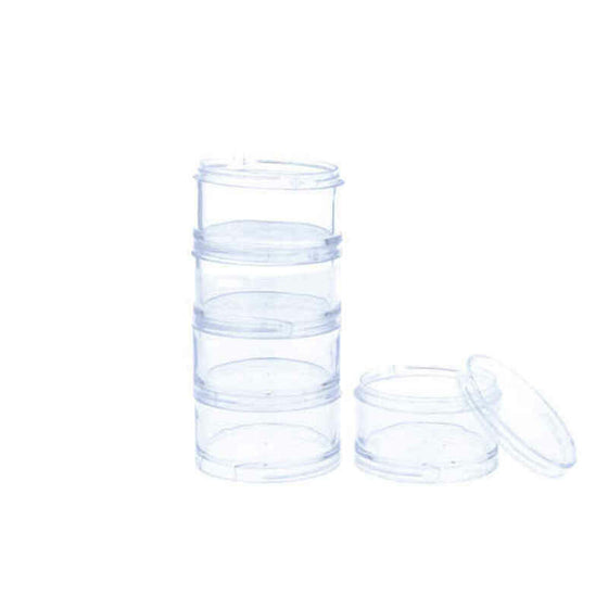 Vaso de mezclas Eurostil PLASTICO TUBO Transparente (5 uds)