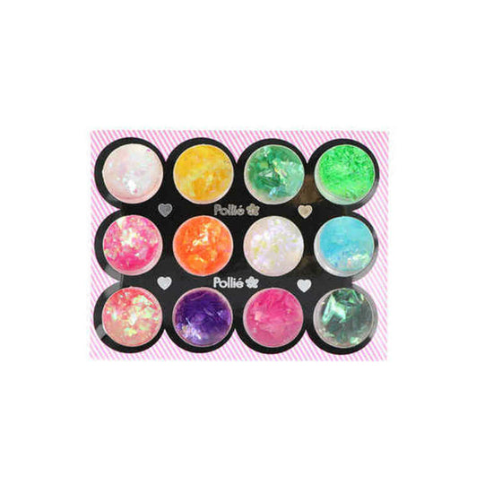 Purpurina Eurostil DECO NAIL En polvo (0,5 x 12 g)