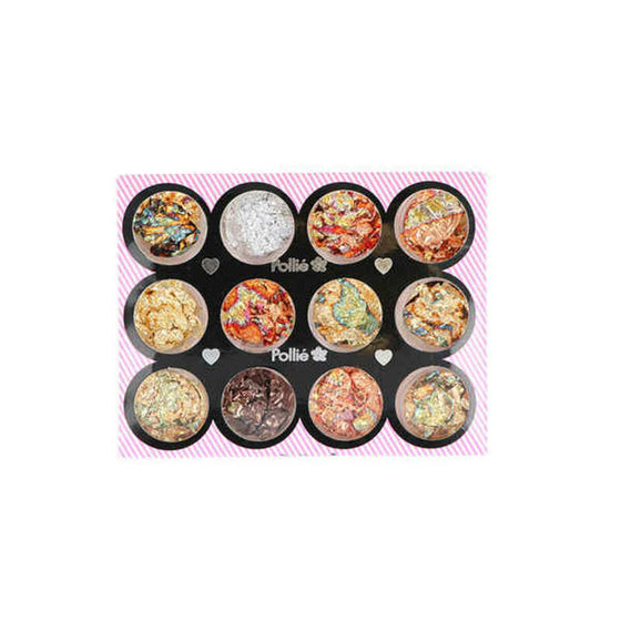 Purpurina Eurostil DE ORO (12 x 1 g)