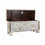 Arcón DKD Home Decor Blanco Metal Madera de mango 116 x 40 x 45 cm
