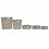 Juego de Cestas DKD Home Decor Poliéster Mimbre Tradicional (47 x 34 x 55 cm) (5 pcs)