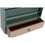 Organizador Multiusos DKD Home Decor LD-181379 Verde Polipropileno Madera MDF 30 x 9 x 17 cm (2 Unidades)