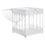 Jaula DKD Home Decor Metal 23 x 23 x 46 cm