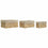 Juego de Cestas DKD Home Decor Natural 40 x 30 x 20 cm Boho
