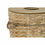 Juego de Cestas DKD Home Decor Fibra (3 pcs)