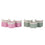 Juego de Cestas DKD Home Decor 8424001855797 32 x 32 x 23 cm Beige Rosa Poliéster Verde (2 Unidades)