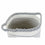 Juego de Cestas DKD Home Decor Rayas Negro Gris Marrón 30 x 30 x 30 cm Blanco Boho (2 Unidades) (4 pcs)