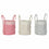 Cesta DKD Home Decor 8424001855834 Rojo Gris Beige 30 x 30 x 34 cm Boho (3 Piezas)