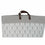 Cesta DKD Home Decor 8424001856398 Blanco Gris Azul marino Hoja de planta Boho 60 x 30 x 50 cm (2 Unidades)
