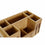 Cesta Multiusos DKD Home Decor 30,5 x 15,5 x 15 cm Natural Negro