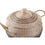 Juego de Cestas DKD Home Decor Gris Natural Bicolor Hierba marina Boho 41 x 41 x 33 cm (2 Unidades)
