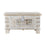Arcón DKD Home Decor Blanco Latón Madera de mango 89 x 40 x 48 cm