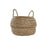 Cesta Decorativa DKD Home Decor Natural Hierba marina Boho (40 x 40 x 30 cm)