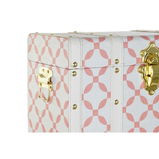 Juego de Baúles DKD Home Decor Poliuretano Madera MDF (60 x 35 x 41 cm)