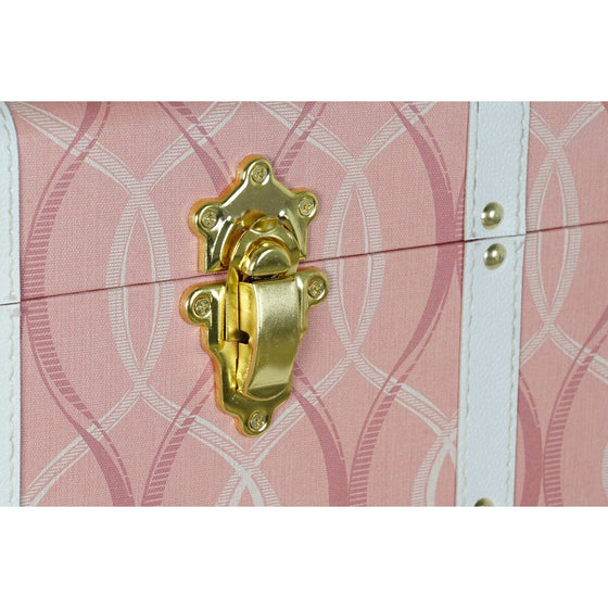 Juego de Baúles DKD Home Decor Poliuretano Madera MDF (60 x 35 x 41 cm)