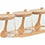 Azucarero DKD Home Decor Básico Transparente Natural Bambú 3 Piezas 8,5 cm 29 x 10 x 10 cm