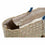 Bolsa de Playa DKD Home Decor 49 x 18 x 37 cm Natural Naranja Azul marino (2 Unidades)
