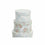 Set de Cajas Organizadoras Apilables DKD Home Decor Beige Verde Cartón (37,5 x 37,5 x 18 cm)