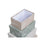 Set de Cajas Organizadoras Apilables DKD Home Decor Beige Marrón Verde Cartón (43,5 x 33,5 x 15,5 cm)