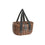 Cesta DKD Home Decor Pícnic Natural Blanco Mimbre (39 x 28 x 22 cm)
