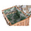 Cesta DKD Home Decor Pícnic Natural Verde Mimbre (44 x 30 x 22 cm)